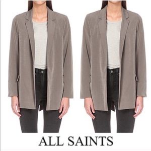 All Saints Satin Ladies Blazer